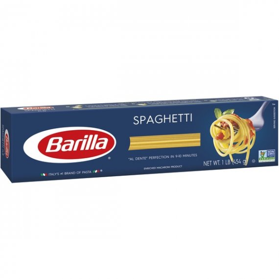 Barilla® Classic Blue Box Pasta Spaghetti 16 oz, 2 image