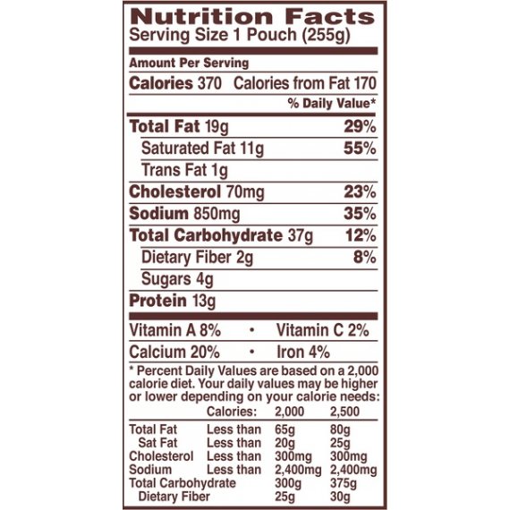 Prego Microwavable Pasta Ready Meals, Rotini with Creamy Three Cheese Alfredo Sauce, 9 Ounce Pouch, 6 image