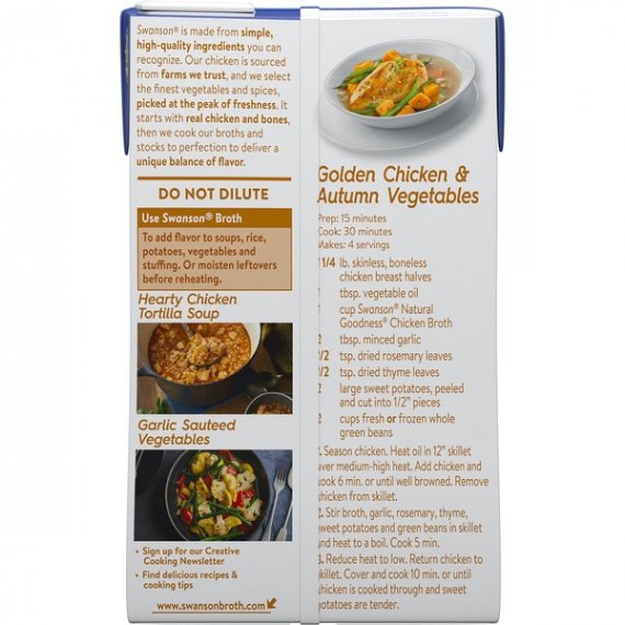 Swanson Natural Goodness Chicken Broth, 48 oz. Carton, 5 image