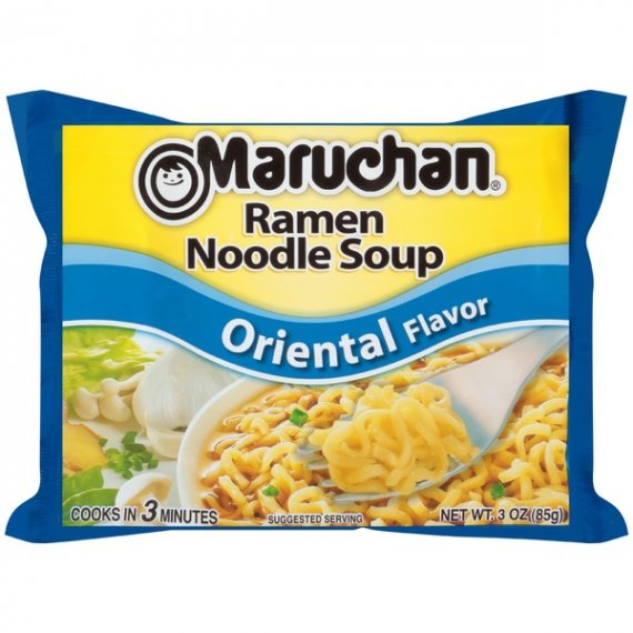 Maruchan Ramen Noodle Oriental Flavor Soup, 3 oz
