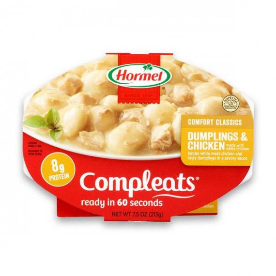 Hormel Compleats Dumplings & Chicken, 7.5 Ounce