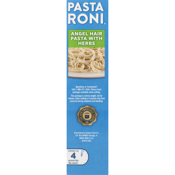 Pasta Roni Angel Hair Pasta with Herbs, 4.8 oz Box, 5 image