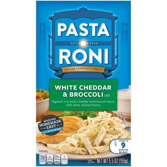 Pasta Roni® White Cheddar & Broccoli Flavor Pasta Mix 5.5 oz. Box, 5 image