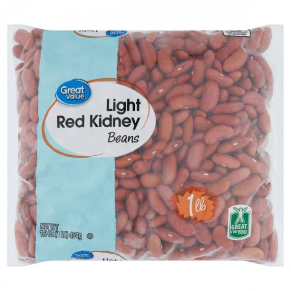 Great Value Light Red Kidney Beans, 16 oz, 3 image