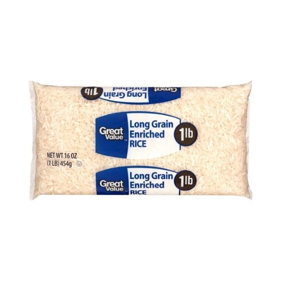Great Value Long Grain Enriched Rice, 16 oz