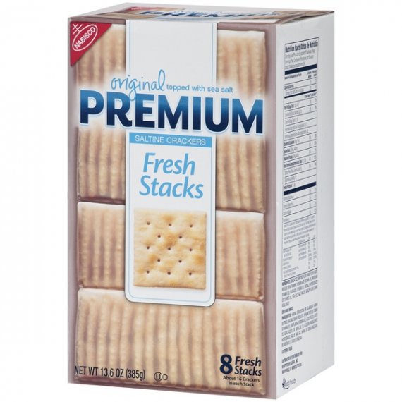 Nabisco Premium Fresh Stack Saltine Crackers, 13.6 Oz., 8 Count, 2 image