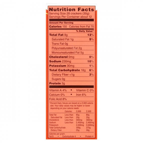 Great Value Cheddar Cheese Crackers, 12.4 oz, 4 image