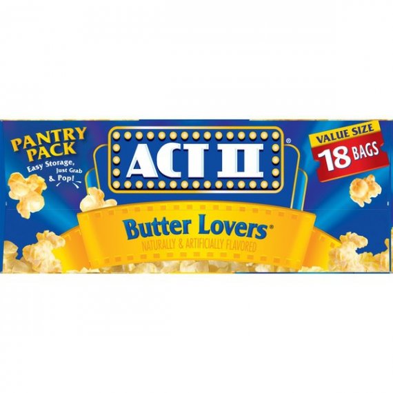 ACT II Butter Lovers Microwave Popcorn, 2.75 Oz, 18 Ct, 11 image