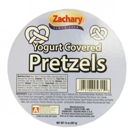 Zachary Yogurt Covered Pretzels, 14 Oz., 2 image