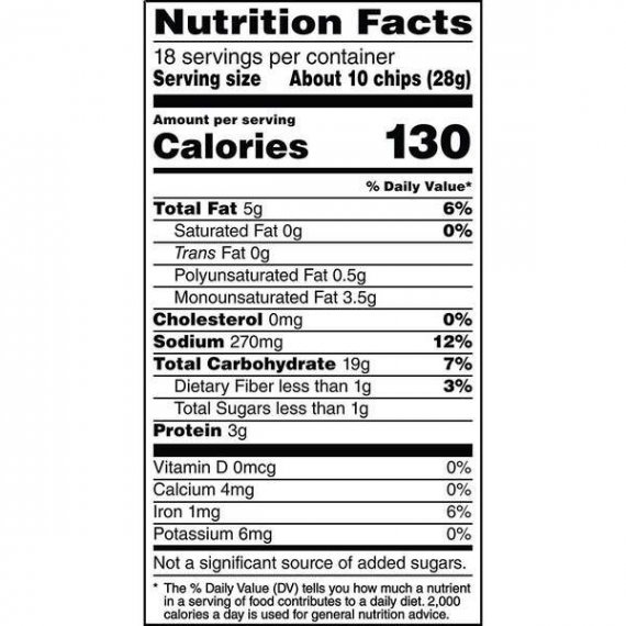 Stacy's Baked Simply Naked Pita Chips Party Size, 18 Oz., 4 image