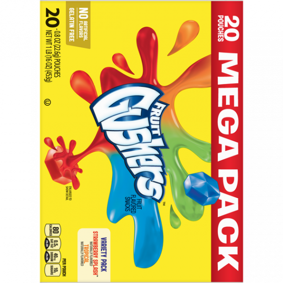 Gushers Strawberry Splash and Tropical Flavors 20 Count, 6 image
