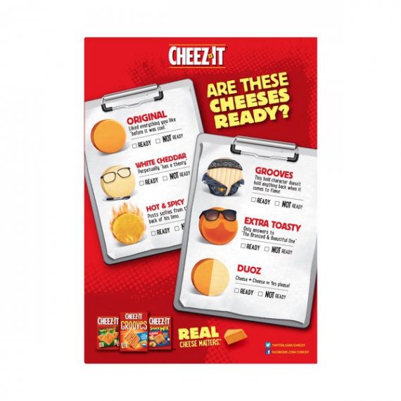 Cheez-It Baked Original Cheese Crackers Family Size, 21 Oz., 7 image