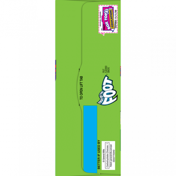 Fruit Snacks Fruit by the Foot Berry Tie-Dye 6 Rolls 0.75 oz Each, 3 image