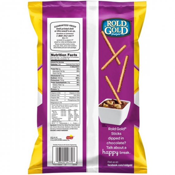 Rold Gold Sticks Original Pretzels, 16 Oz., 2 image