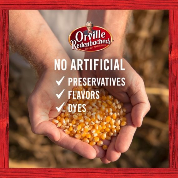 Orville Redenbacher's Movie Theater Butter Microwave Popcorn, 3.29 Ounce Classic Bag, 12-Count, 3 image