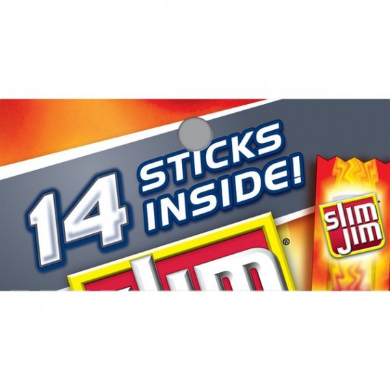 Slim Jim Original Smoked Snack Stick, 0.28 Oz., 14 Count, 7 image