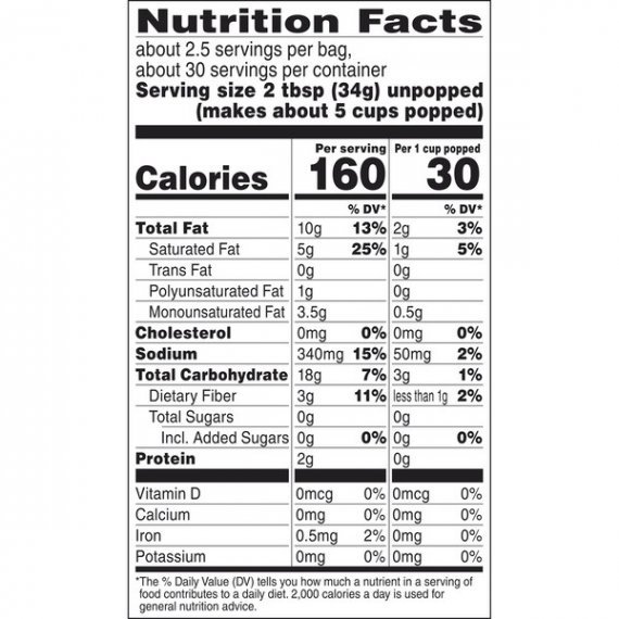 Orville Redenbacher's Movie Theater Butter Microwave Popcorn, 3.29 Ounce Classic Bag, 12-Count, 7 image