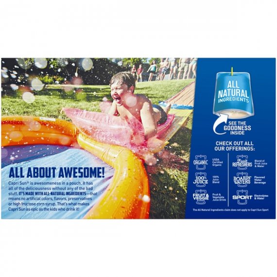 Capri Sun Pacific Cooler Mixed Fruit Flavored Juice Drink Blend, 10 ct - Pouches, 60.0 fl oz Box, 7 image