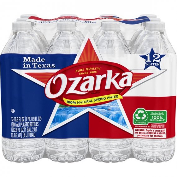 Ozarka Natural Spring Water, 16.9 Fl. Oz., 12 Count, 3 image