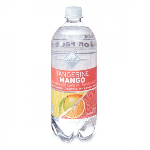Clear American Sparkling Water, Tangerine Mango, 33.8 fl oz
