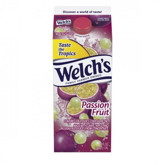 Welch's, Passion Fruit Flavored Fruit Juice Cocktail Blend, 59 Fl. Oz.