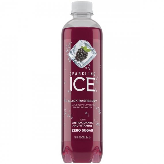 Sparkling Ice® Naturally Flavored Sparkling Water, Black Raspberry 17 Fl Oz, (Pack of 12), 2 image