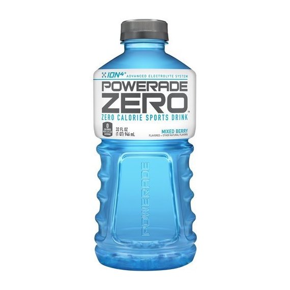 Powerade Zero Sports Drink, Mixed Berry, 32 Fl Oz, 1 Count