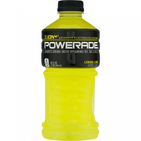 Powerade ION4 Lemon Lime Sports Drink, 32 Fl. Oz., 2 image