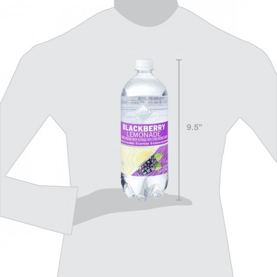 Clear American Sparkling Water, Blackberry Lemonade, 33.8 fl oz, 5 image
