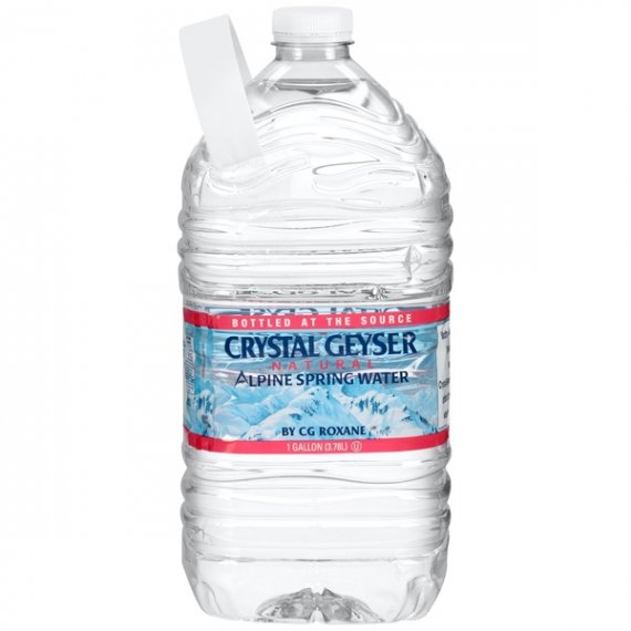 Crystal Geyser Alpine Natural Spring Water, 1 Gallon Water Bottle with Handle, 128 FL Oz, 7 image