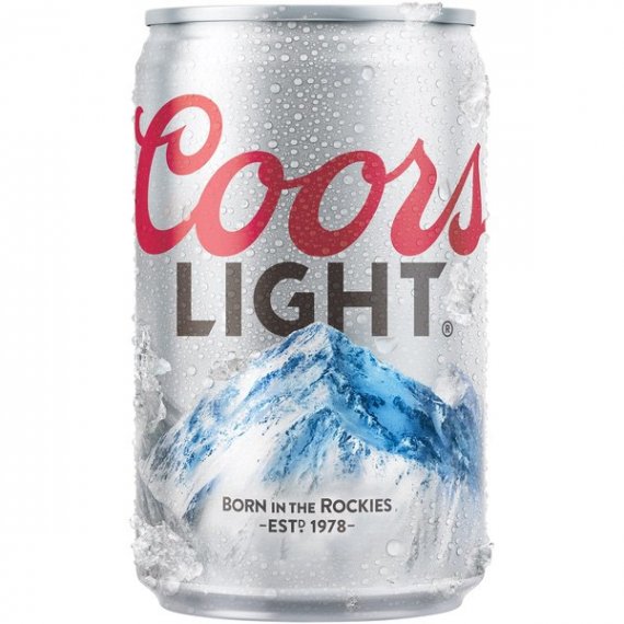 Coors Light Lager Beer, 6 Pack, 8 fl. oz. Cans, 4.2% ABV, 8 image