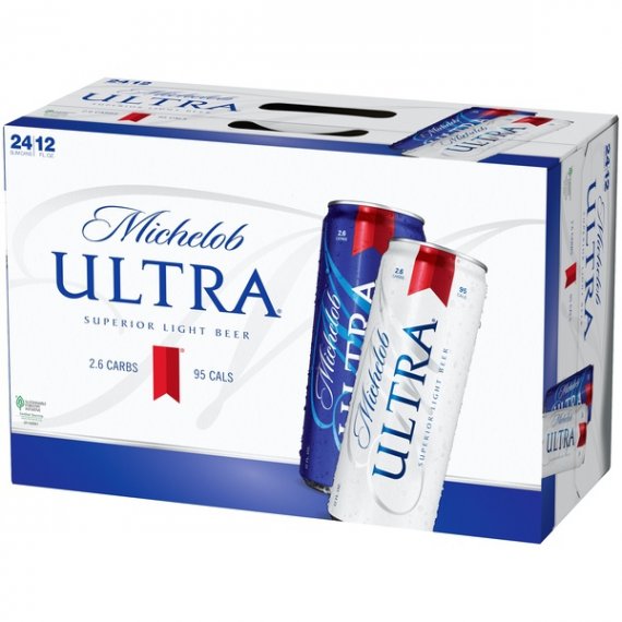 Michelob Ultra® Light Beer, 24 Pack 12 fl. oz. Cans, 2 image