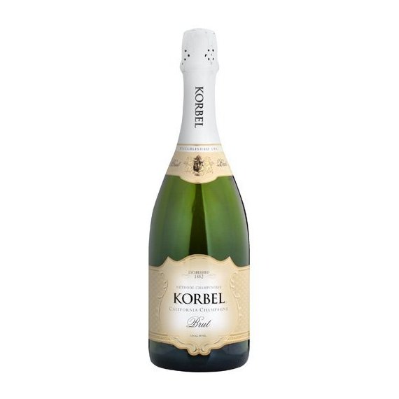 Korbel Brut California Champagne, 750 mL, 24 Proof, 2 image