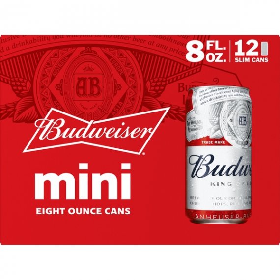 Budweiser® Beer, 12 Pack 8 fl. oz. Cans, 3 image