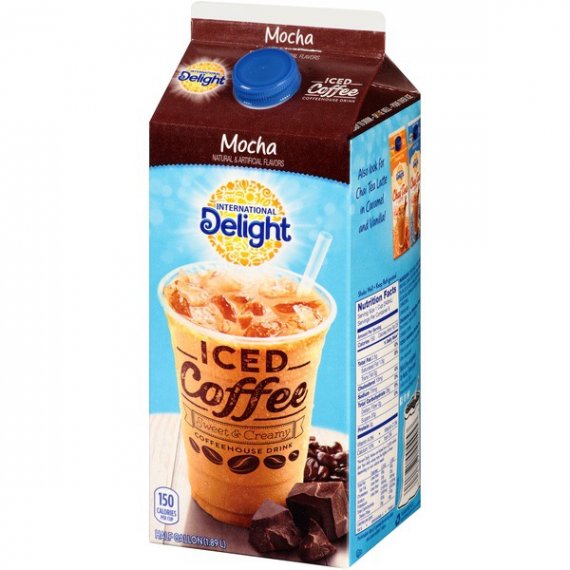 International Delight, Mocha Iced Coffee, Half Gallon, 7 image