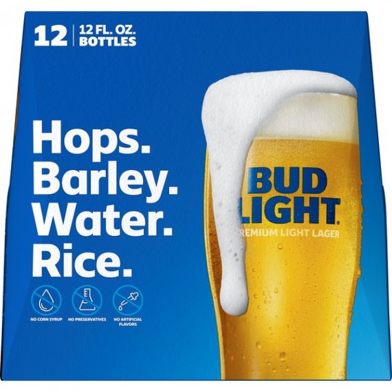 Bud Light® Beer, 12 Pack 12 fl. oz. Bottles, 3 image