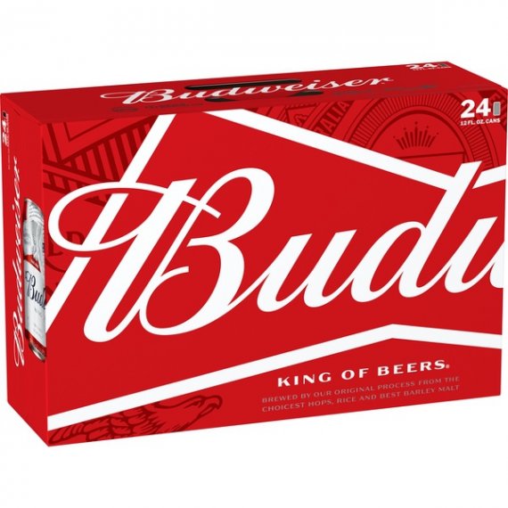 Budweiser® Beer, 24 Pack 12 fl. oz. Cans