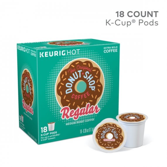 The Original Donut Shop Regular Coffee, Keurig K-Cup Pod, Medium Roast, 18ct, 2 image