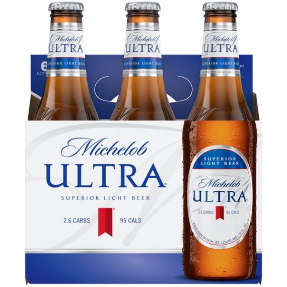 Michelob Ultra® Light Beer, 6 Pack 12 fl. oz. Bottles, 3 image