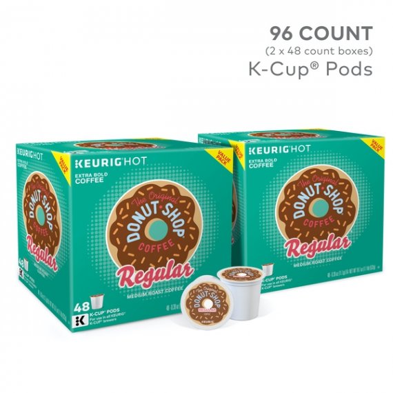 The Original Donut Shop Regular Coffee, Keurig K-Cup Pod, Medium Roast, 48ct, 9 image