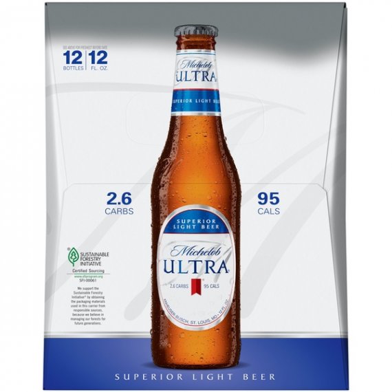 Michelob Ultra® Light Beer, 12 Pack 12 fl. oz. Bottles, 6 image