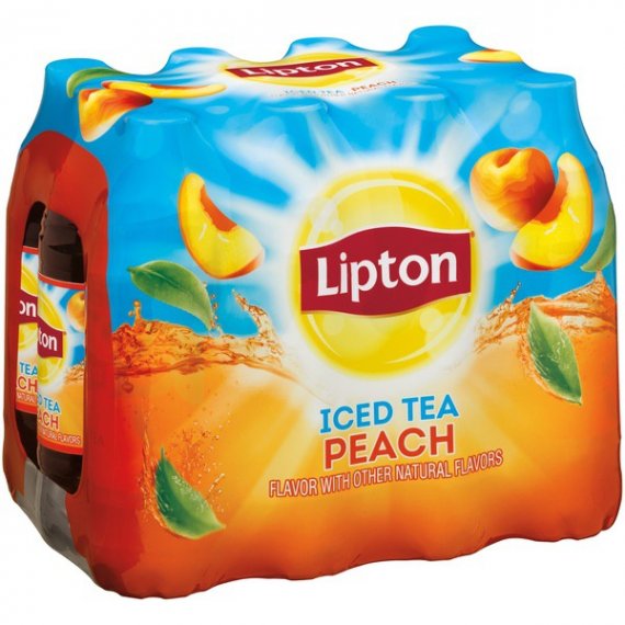 Lipton Peach Iced Tea, 16.9 Fl. Oz., 12 Count, 2 image