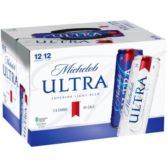 Michelob Ultra® Light Beer, 12 Pack 12 fl. oz. Cans