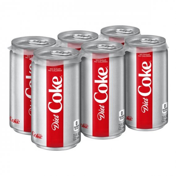 Diet Coke Soda, 7.5 Fl. Oz., 6 Count, 2 image