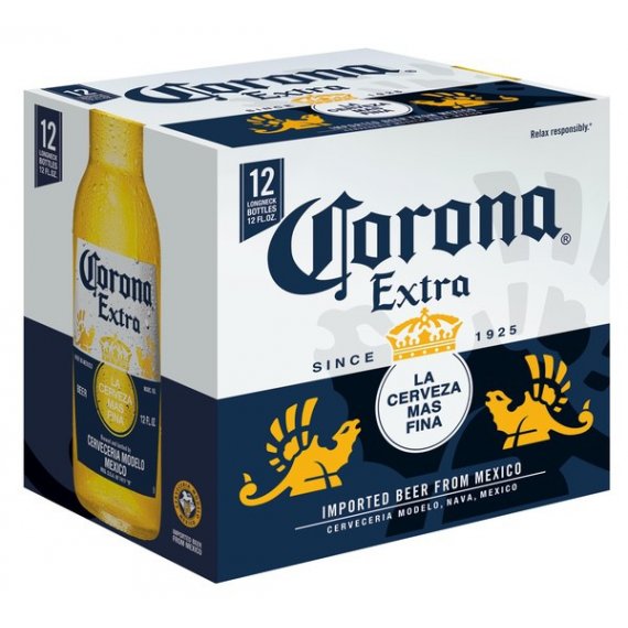 Corona Extra Mexican Import Beer, 12 pk 12 fl oz Bottles, 4.6% ABV, 4 image