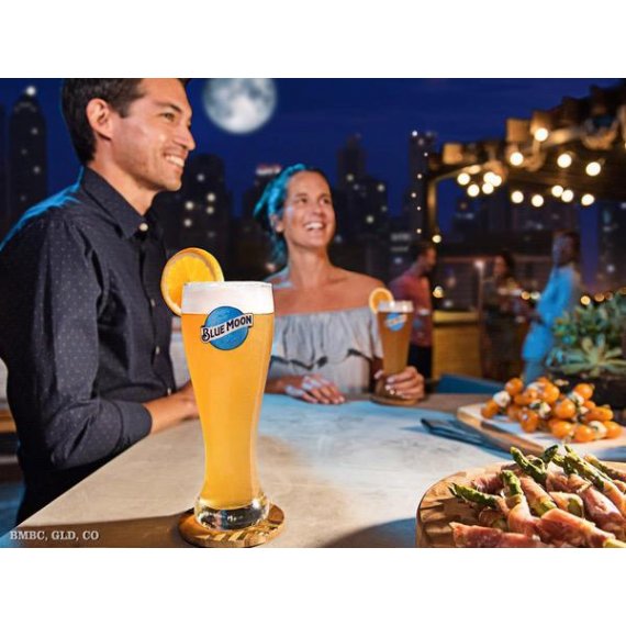 Blue Moon Belgian White Ale Beer, 6 Pack, 12 fl. oz. Bottles, 5.4% ABV, 5 image