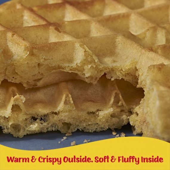 Kellogg's Eggo Homestyle Waffles Eassy Breakfast 12.3 Oz 10 ct Box, 5 image