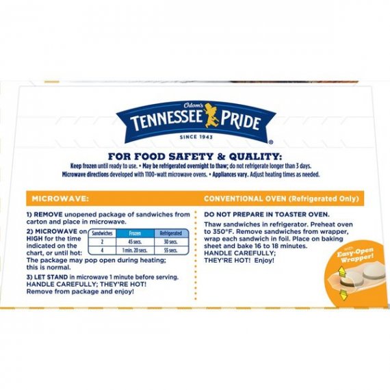 Odom's Tennessee Pride Sausage & Buttermilk Biscuits, 12 Count, 6 image