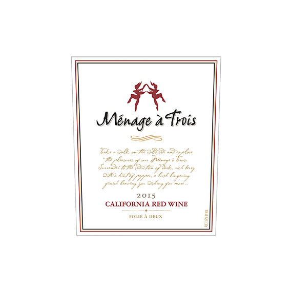 Menage a Trois Red, Red Wine, 750 ML, 3 image