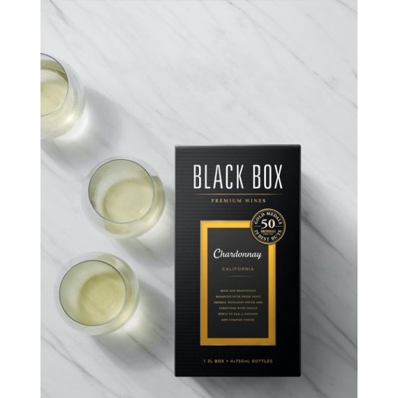 Black Box Chardonnay, White Wine, 3 L Box, 5 image
